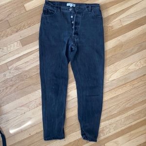 Re/done x Levi’s hi rise ankle crop